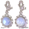 Ohrringe E3408-PL mit echter Mondstein