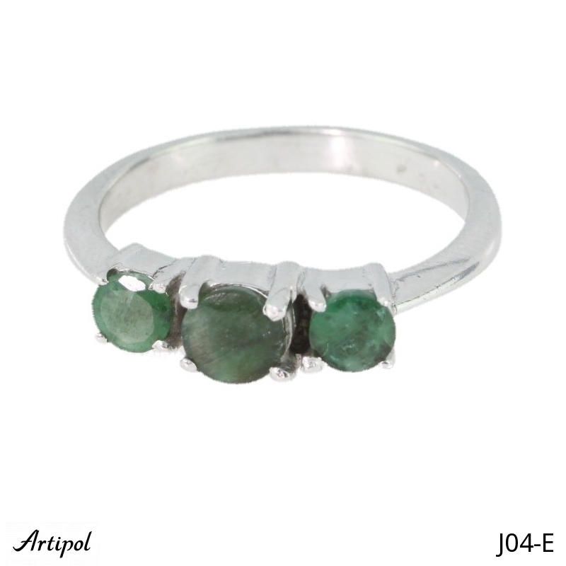 Bague J04-E en Emeraude véritable