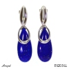 Boucles d'oreilles E6203-LL en Lapis-lazuli véritable