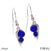 Earrings E3804-LL with real Lapis lazuli