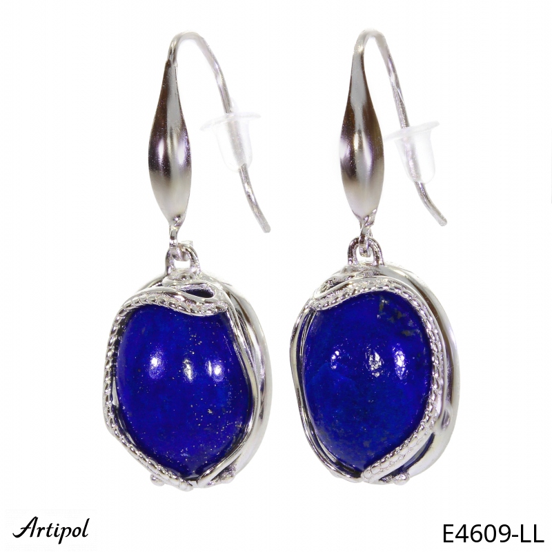 Boucles d'oreilles E4609-LL en Lapis-lazuli véritable