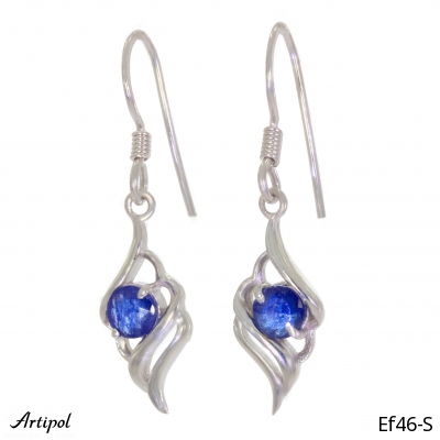 Boucles d'oreilles EF46-S en Saphir