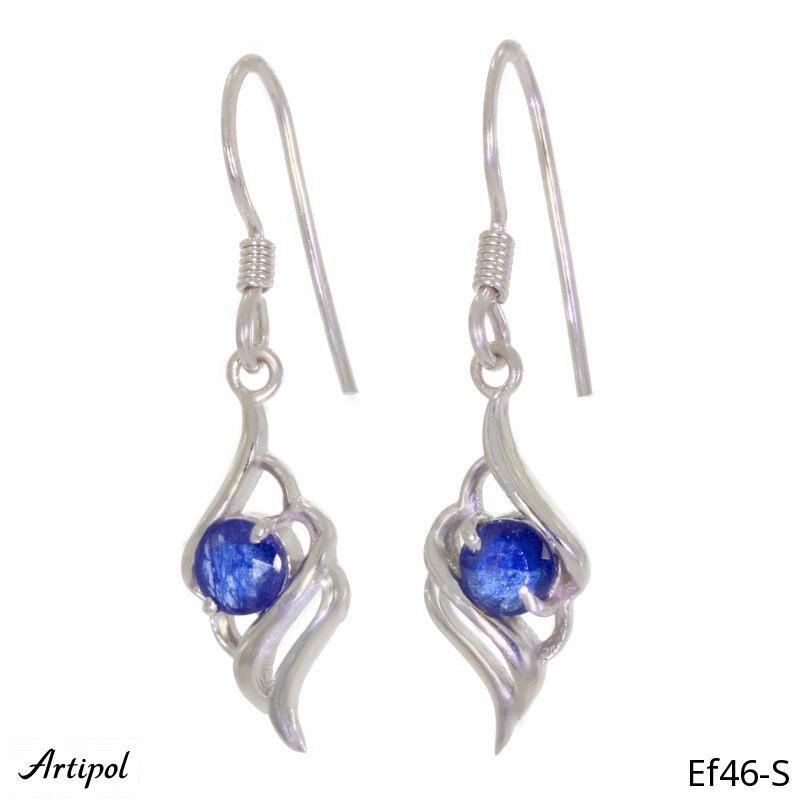 Boucles d'oreilles EF46-S en Saphir véritable