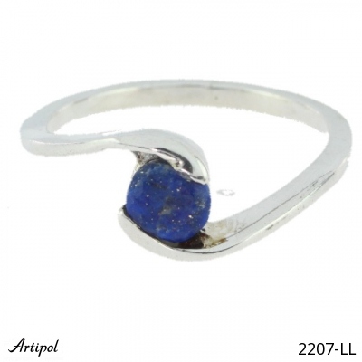 Ring 2207-LL mit echter Lapis Lazuli