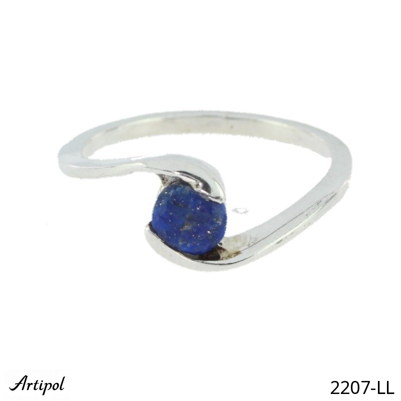 Ring 2207-LL with real Lapis-lazuli