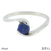 Ring 2207-LL with real Lapis-lazuli