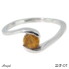 Ring 2207-OT with real Tiger's eye