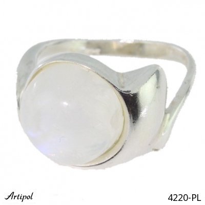 Ring 4220-PL with real Moonstone