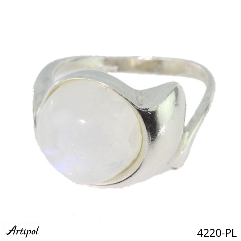 Ring 4220-PL with real Moonstone