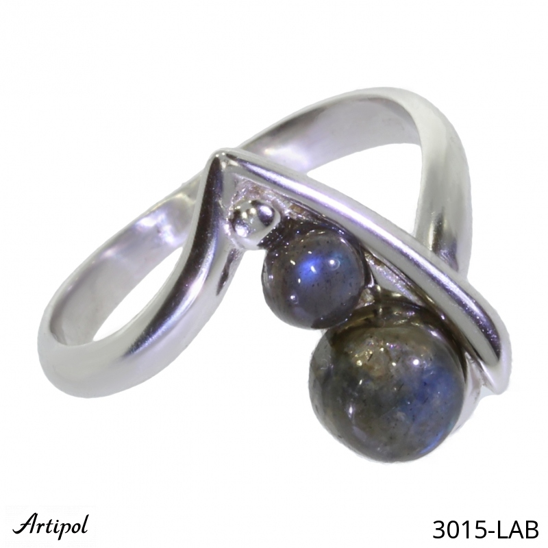 Bague 3015-LAB en Labradorite véritable