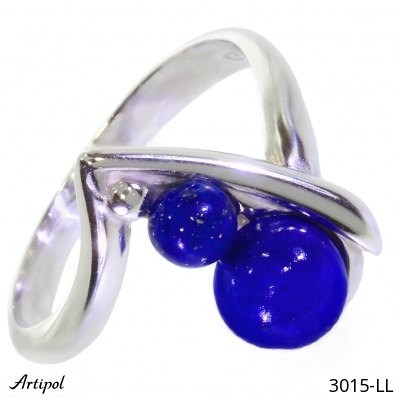 Ring 3015-LL with real Lapis lazuli