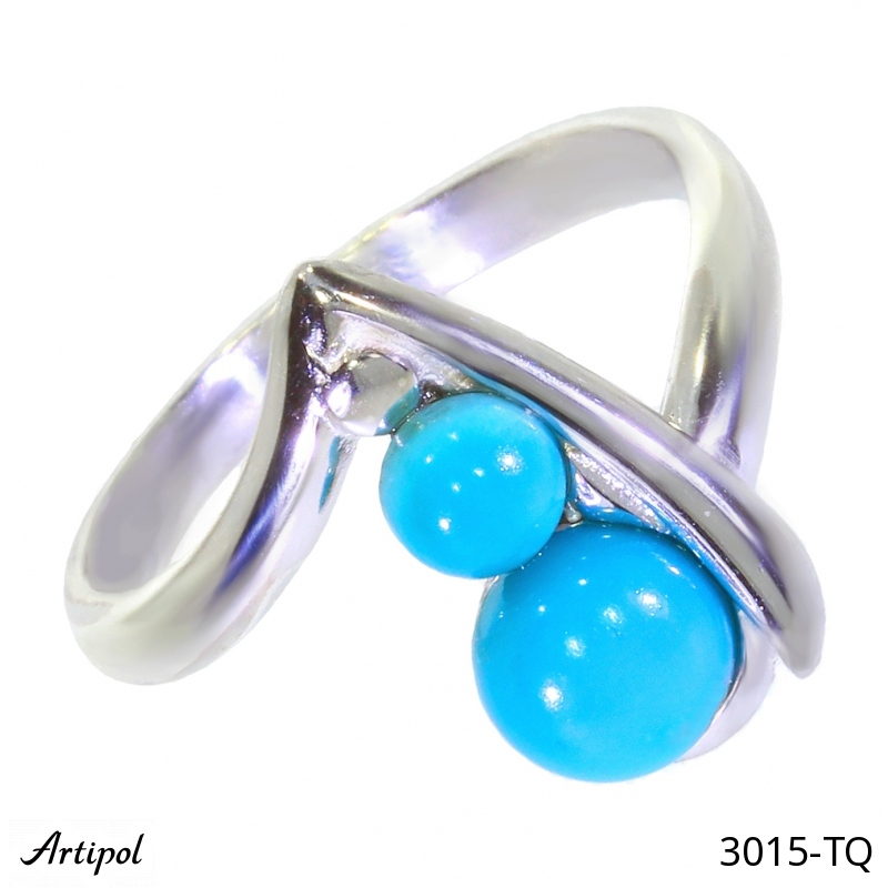 Ring 3015-TQ with real Turquoise