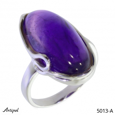 Ring 5013-A with real Amethyst