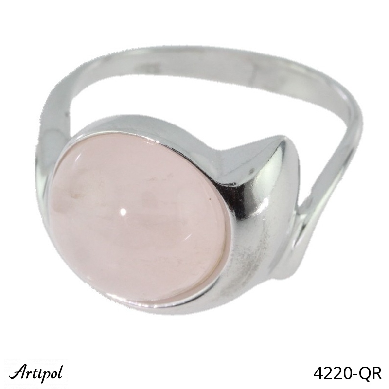 Pierścionek 4220-QR z Kwarcem różowym