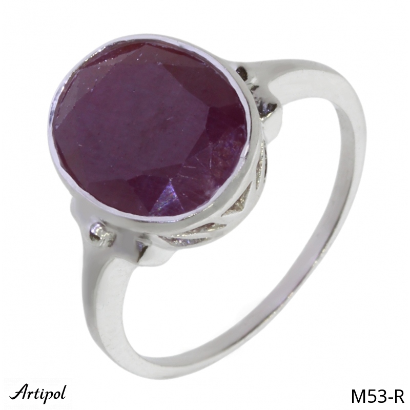Ring M53-R with real Ruby