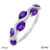 Ring M54-AF with real Amethyst