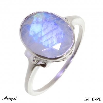 Ring 5416-PL with real Moonstone