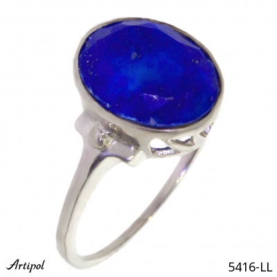 Bague 5416-LL en Lapis-lazuli véritable