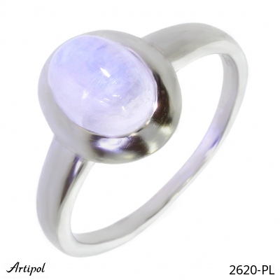 Bague 2620-PL en Pierre de lune véritable