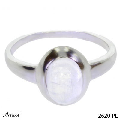 Ring 2620-PL with real Moonstone