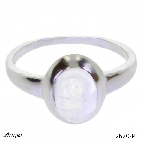 Bague 2620-PL en Pierre de lune véritable