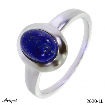 Ring 2620-LL with real Lapis lazuli