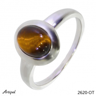 Ring 2620-OT with real Tiger's eye