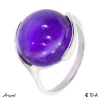 Ring 4219-A with real Amethyst