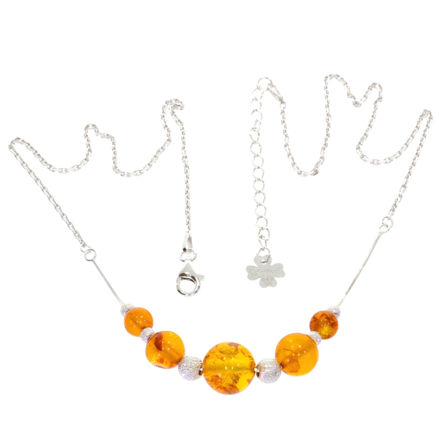Collier Longueur 96 Cm En Ambre Véritable - Bijou Occasion, Pierre Naturelle - Sans Marque