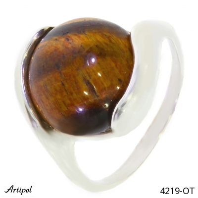 Ring 4219-OT with real Tiger Eye