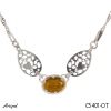 Necklace C5401-OT with real Tiger’s Eye