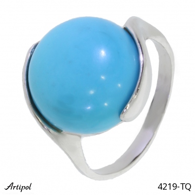 Ring 4219-TQ with real Turquoise