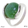 Ring 4219-J mit echter Jade