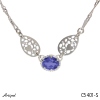 Necklace C5401-S with real Sapphire