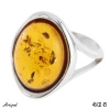 Ring 4602-B with real Amber