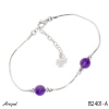 Bracelet B2401-A with real Amethyst