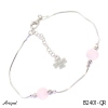 Bracelet B2401-QR en Quartz rose véritable