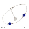 Bracelet B2401-LL with real Lapis lazuli