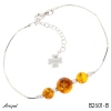 Bracelet B2601-B with real Amber