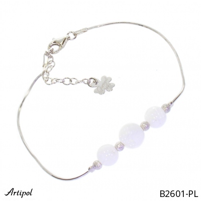 Bracelet B2601-PL en Pierre de lune véritable