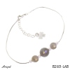Bracelet B2601-LAB en Labradorite véritable