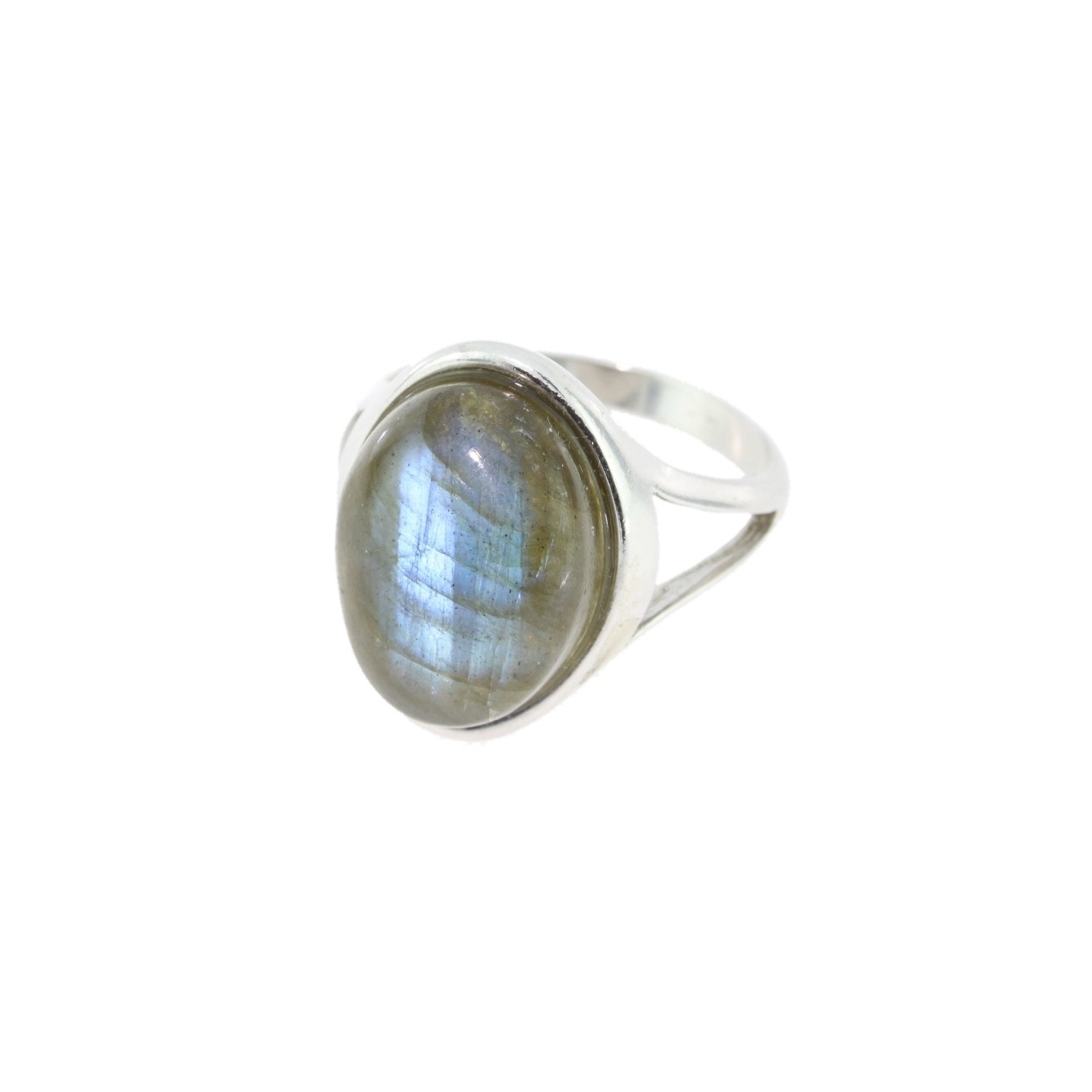 Bague Rouge 2 Carats Lab Créée - Pierre Grenat / Zirconium - Taille 6 Argent - Occasion