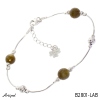 Bracelet B2801-LAB en Labradorite véritable