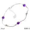Bracelet B2801-A with real Amethyst