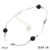 Bracelet B2801-ON with real Black Onyx