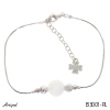 Bracelet B3001-PL with real Moonstone