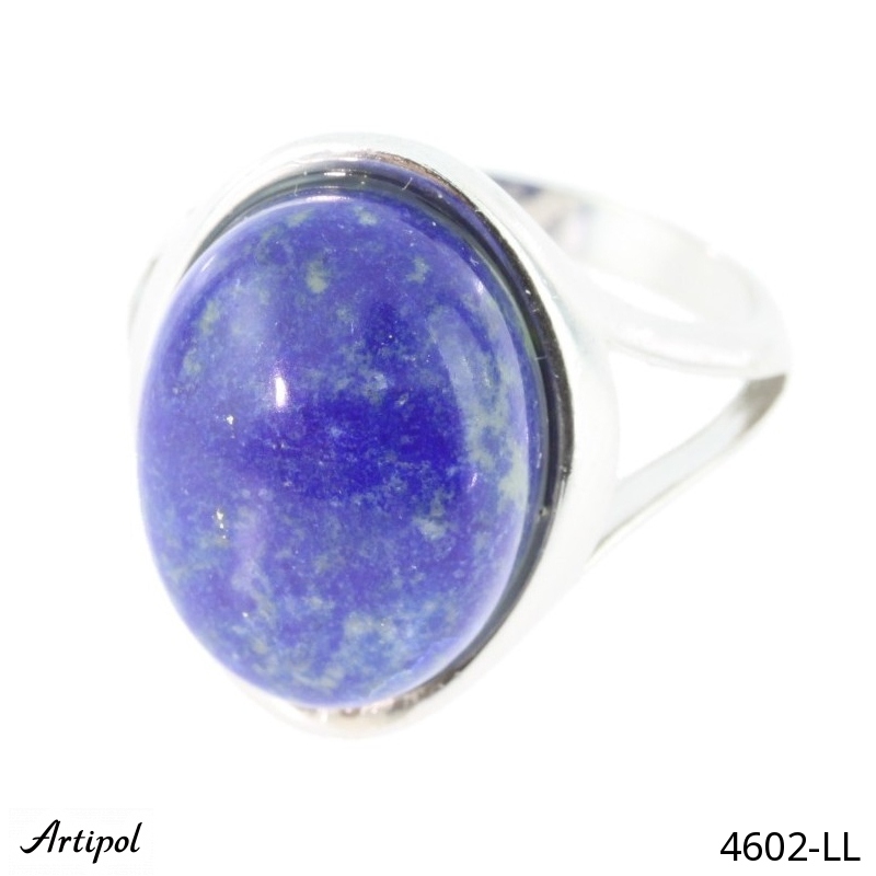 Ring 4602-LL with real Lapis lazuli