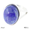 Ring 4602-LL with real Lapis lazuli