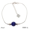 Bracelet B3001-LL with real Lapis lazuli