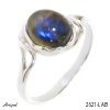 Ring 2621-LAB with real Labradorite